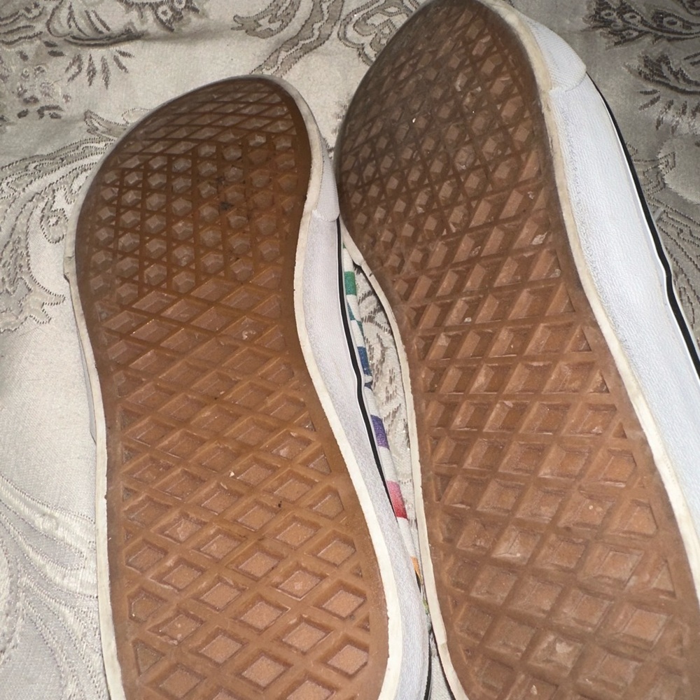 Vans Sneakers Classic Style size 7.5 women’s checkerboard multi colored - Picture 4 of 11